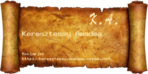 Keresztessy Amadea névjegykártya